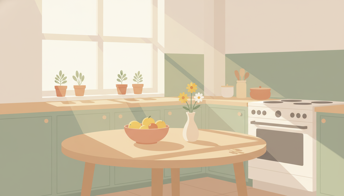 Feng Shui Küche: So wird dein Essbereich zum Kraftort der Familie